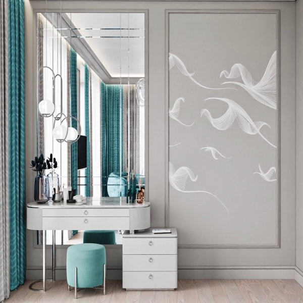 Бирюзовый интерьер: 9 лучших сочетаний с другими цветами и 115 фотопримеров