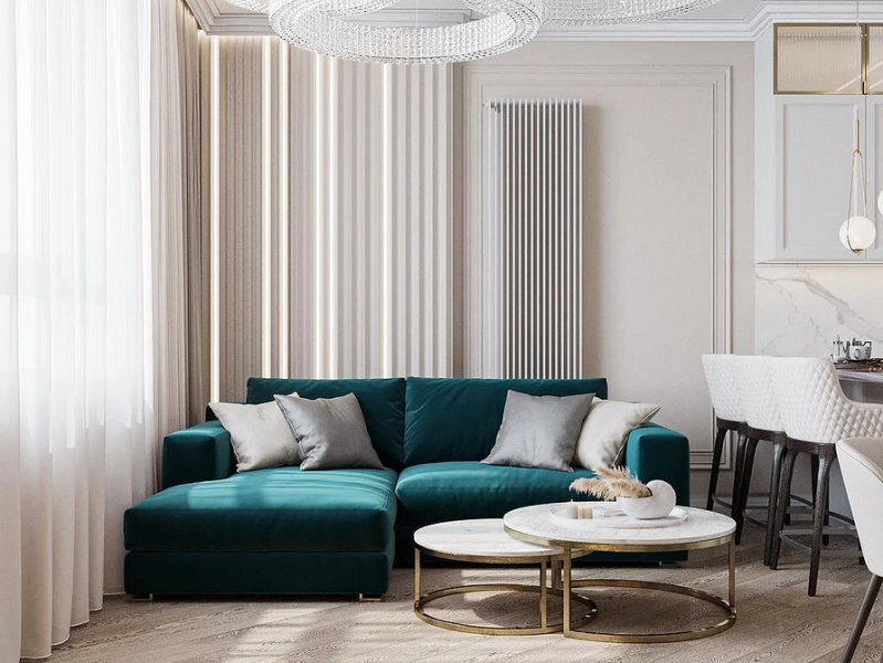 Бирюзовый интерьер: 9 лучших сочетаний с другими цветами и 115 фотопримеров