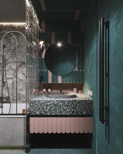 Бирюзовый интерьер: 9 лучших сочетаний с другими цветами и 115 фотопримеров