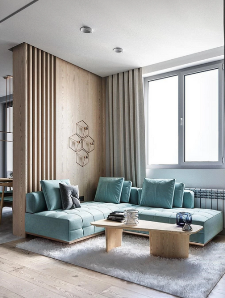 Бирюзовый интерьер: 9 лучших сочетаний с другими цветами и 115 фотопримеров