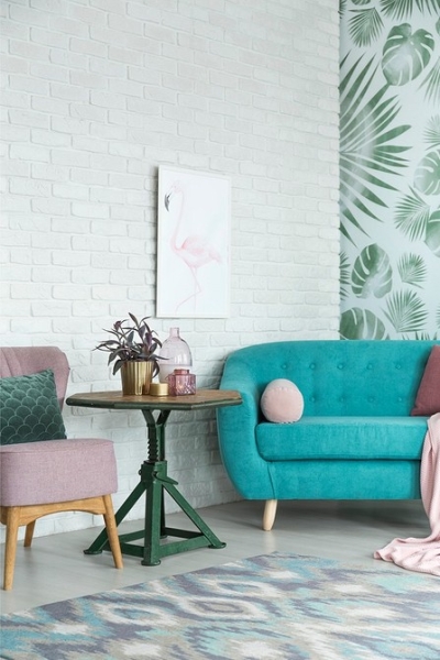 Бирюзовый интерьер: 9 лучших сочетаний с другими цветами и 115 фотопримеров