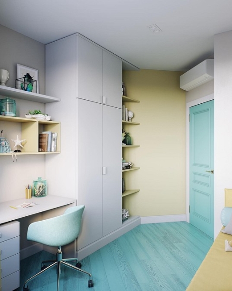 Бирюзовый интерьер: 9 лучших сочетаний с другими цветами и 115 фотопримеров