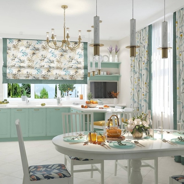 Бирюзовый интерьер: 9 лучших сочетаний с другими цветами и 115 фотопримеров