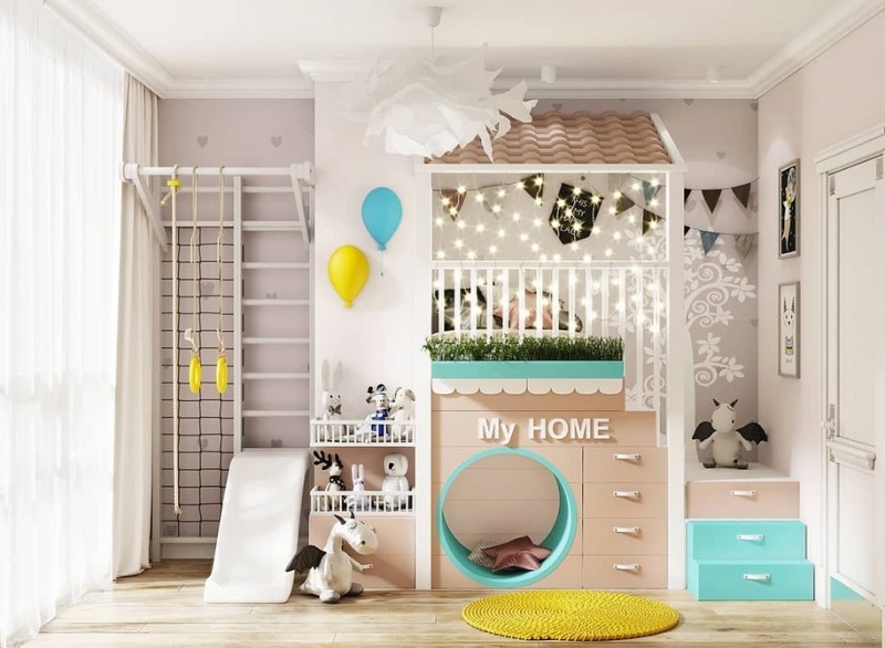 Бирюзовый интерьер: 9 лучших сочетаний с другими цветами и 115 фотопримеров