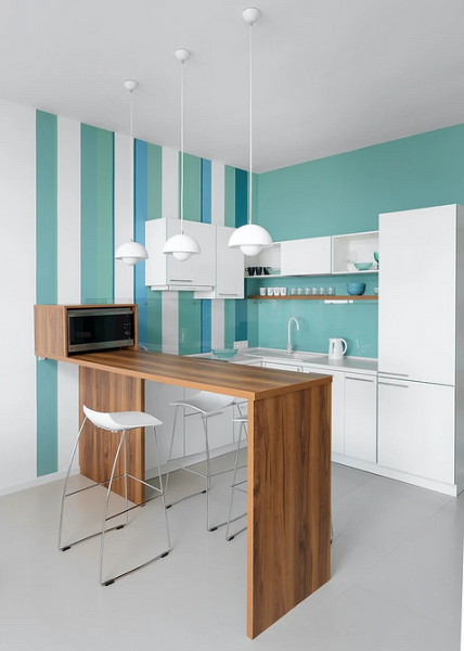 Бирюзовый интерьер: 9 лучших сочетаний с другими цветами и 115 фотопримеров