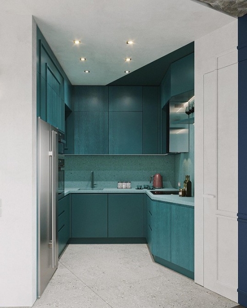 Бирюзовый интерьер: 9 лучших сочетаний с другими цветами и 115 фотопримеров