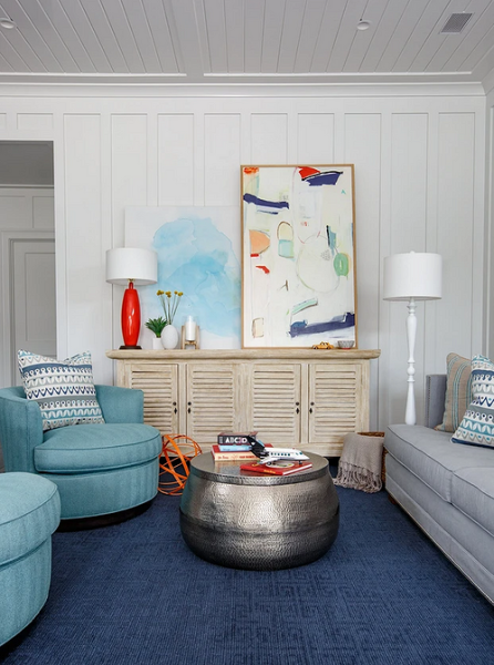 Бирюзовый интерьер: 9 лучших сочетаний с другими цветами и 115 фотопримеров