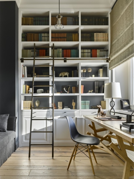 Черно-белый минимализм: квартира архитектора Петра Юшина