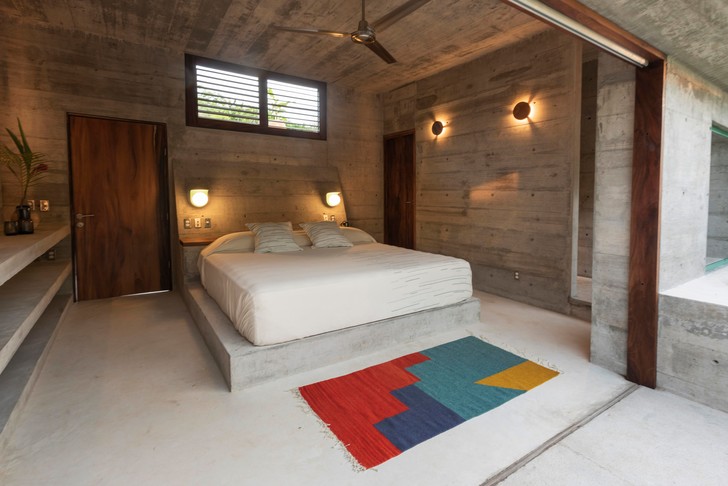 Экологичный отель для серферов в Мексике