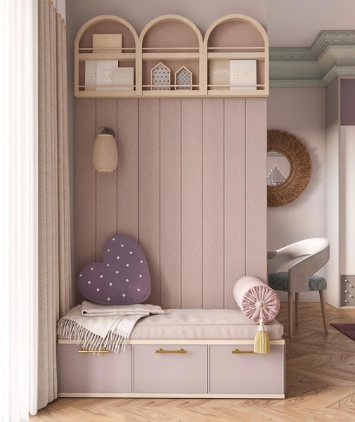 Фиолетовый в интерьере: 6 лучших сочетаний с другими цветами и 80 фотопримеров