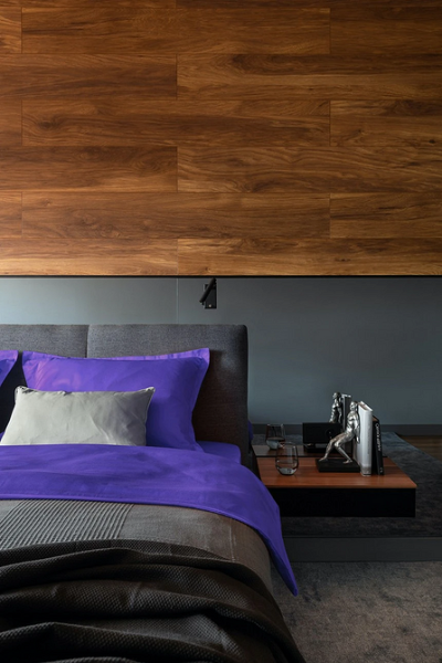 Фиолетовый в интерьере: 6 лучших сочетаний с другими цветами и 80 фотопримеров