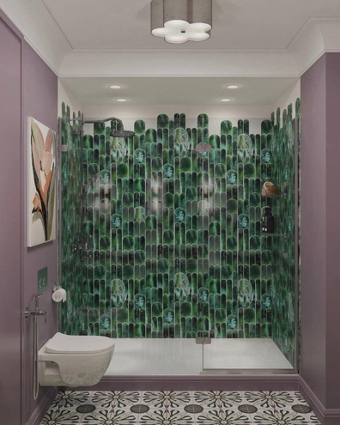 Фиолетовый в интерьере: 6 лучших сочетаний с другими цветами и 80 фотопримеров