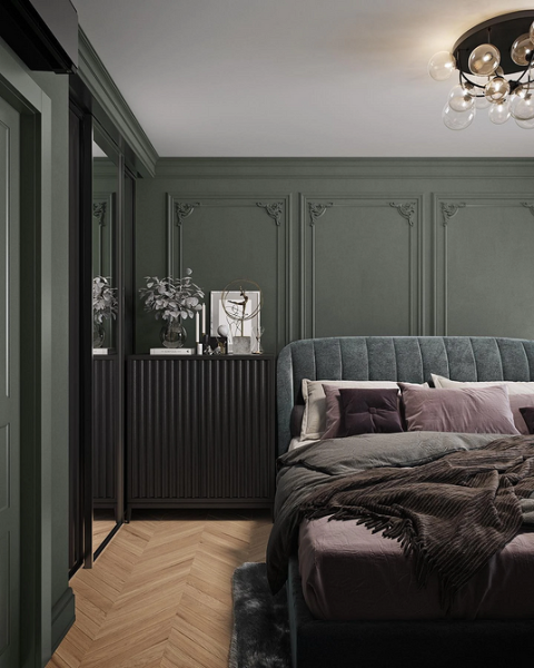 Фиолетовый в интерьере: 6 лучших сочетаний с другими цветами и 80 фотопримеров