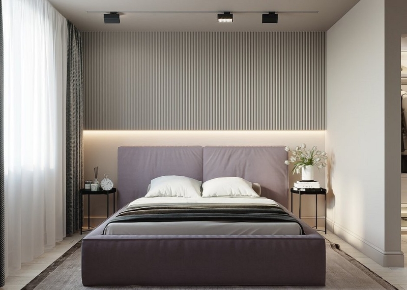 Фиолетовый в интерьере: 6 лучших сочетаний с другими цветами и 80 фотопримеров