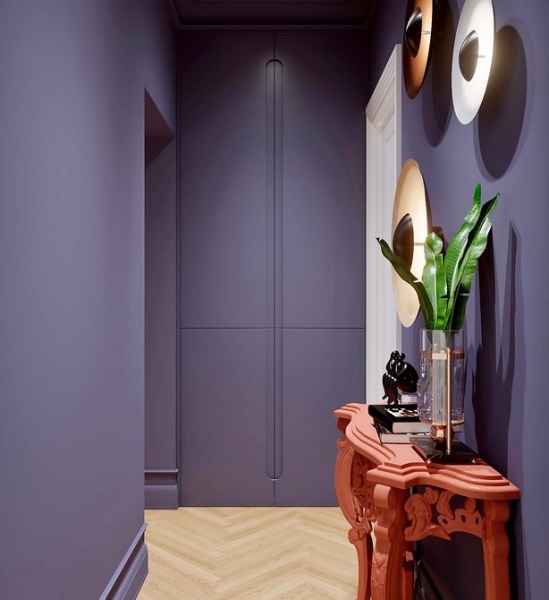 Фиолетовый в интерьере: 6 лучших сочетаний с другими цветами и 80 фотопримеров