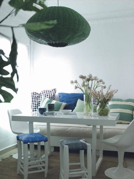 Из архивов ELLE DECORATION: бело-синяя квартира в Танжере