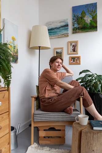 Яркая квартира семьи декоратора в Москве