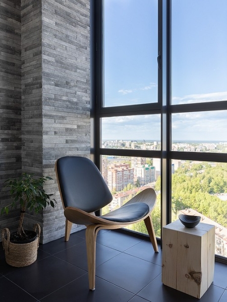 Как дизайнер превратила квартиру в двухуровневый лофт с элементами минимализма