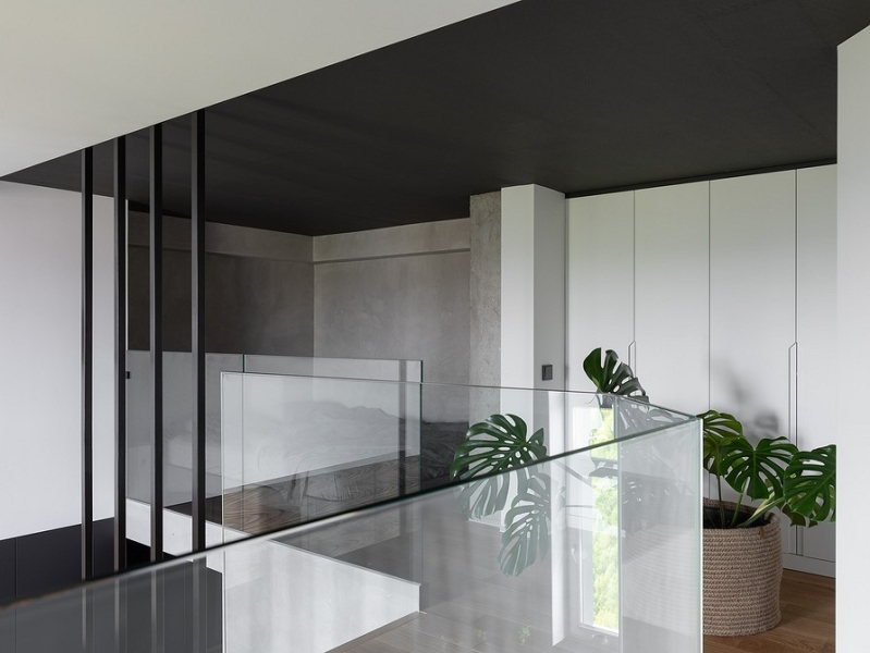 Как дизайнер превратила квартиру в двухуровневый лофт с элементами минимализма