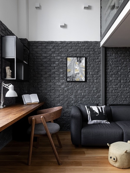 Как дизайнер превратила квартиру в двухуровневый лофт с элементами минимализма