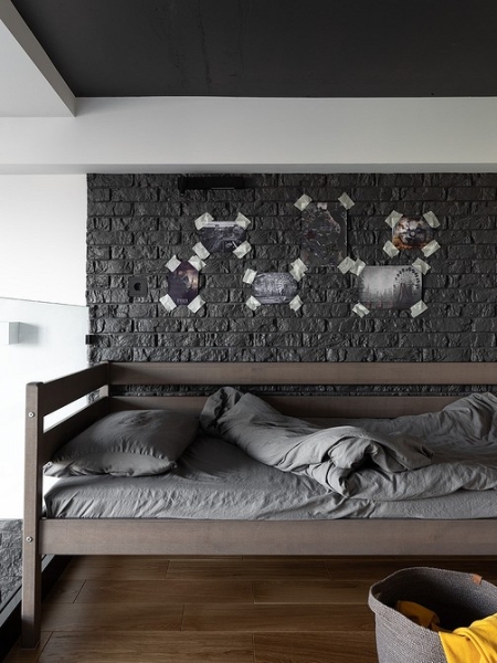 Как дизайнер превратила квартиру в двухуровневый лофт с элементами минимализма