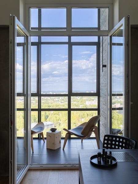 Как дизайнер превратила квартиру в двухуровневый лофт с элементами минимализма