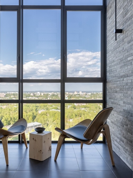 Как дизайнер превратила квартиру в двухуровневый лофт с элементами минимализма