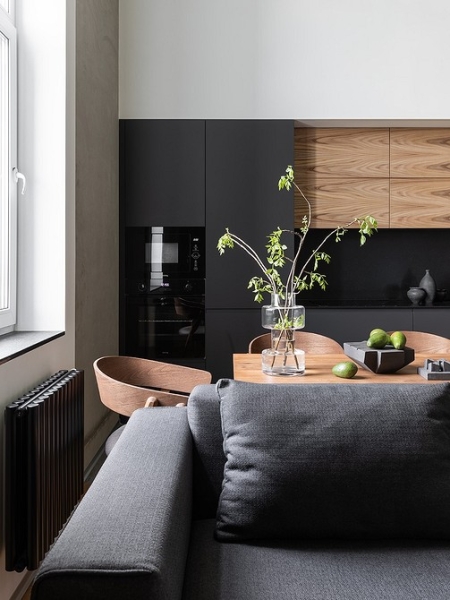 Как дизайнер превратила квартиру в двухуровневый лофт с элементами минимализма