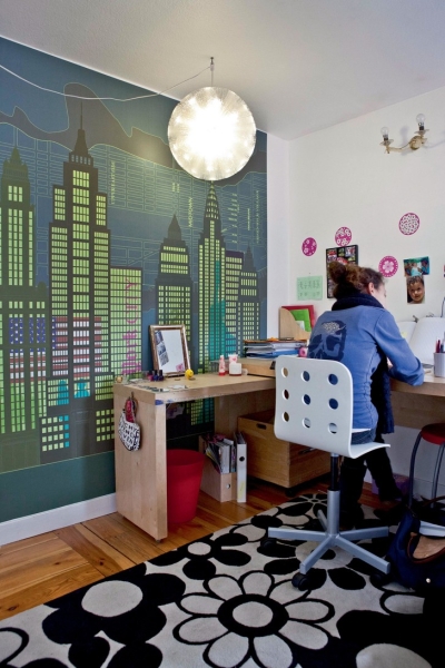 Как использовать панорамные обои: проект в деталях