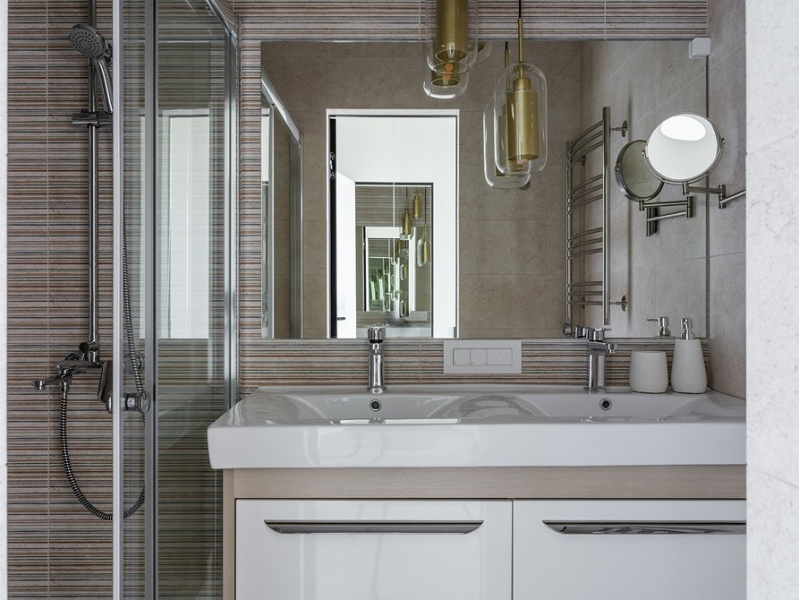 Как выглядит продуманная и стильная квартира для туристов в Сочи: пример однушки 35 кв. м