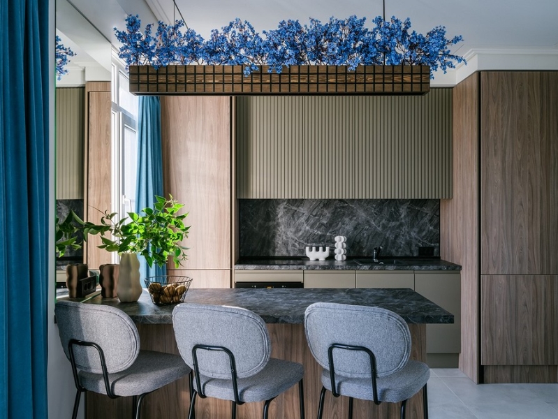 Как выглядит продуманная и стильная квартира для туристов в Сочи: пример однушки 35 кв. м