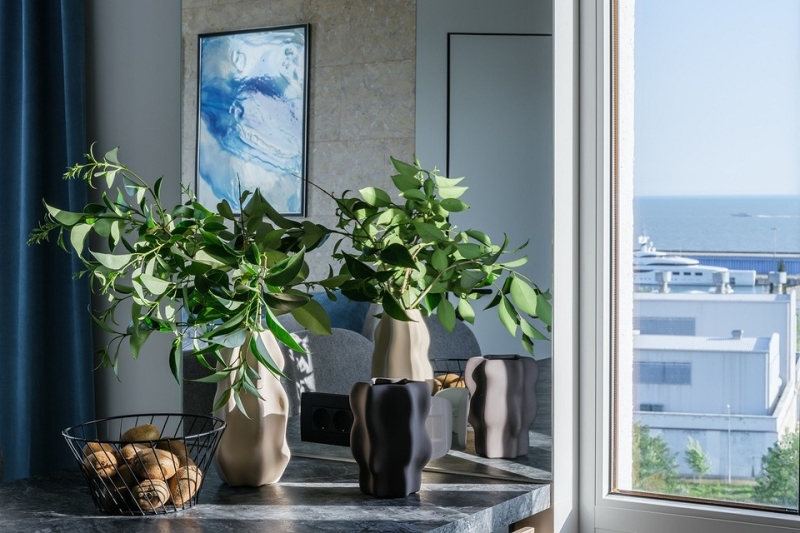 Как выглядит продуманная и стильная квартира для туристов в Сочи: пример однушки 35 кв. м