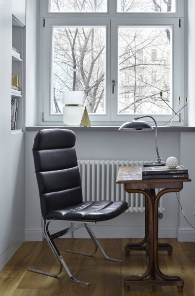 Маленькая квартира: лаконичный интерьер на Патриарших