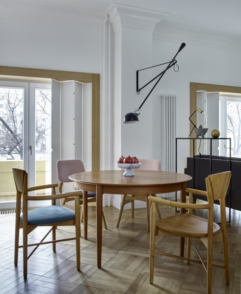 Маленькая квартира: лаконичный интерьер на Патриарших