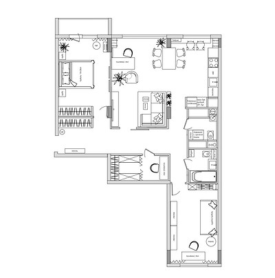Нейтральная база и эффектный декор: как дизайнер оформила квартиру для семьи в Москве