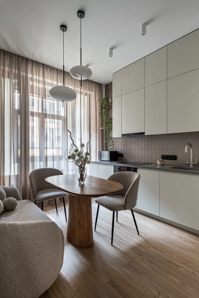 Оформляем стильный кухонный уголок: полезные советы, планировки и 72 фото