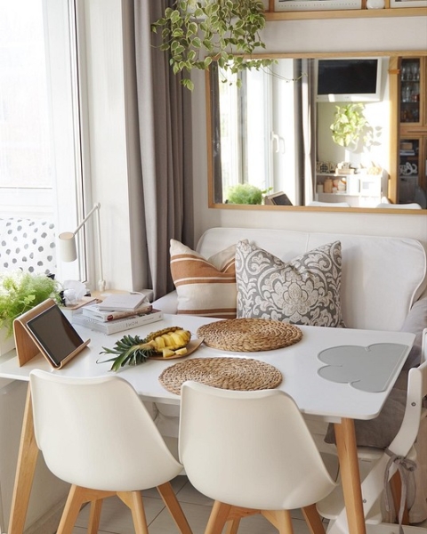 Оформляем стильный кухонный уголок: полезные советы, планировки и 72 фото