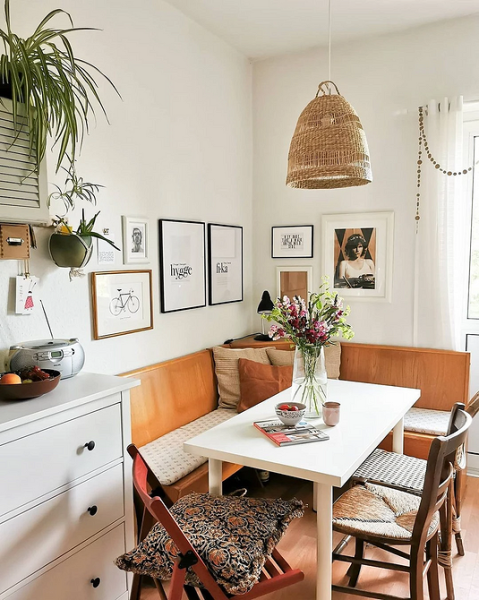 Оформляем стильный кухонный уголок: полезные советы, планировки и 72 фото