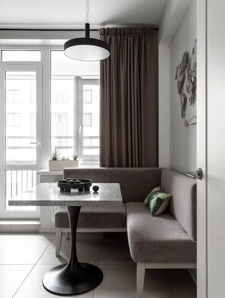 Оформляем стильный кухонный уголок: полезные советы, планировки и 72 фото