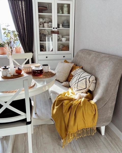 Оформляем стильный кухонный уголок: полезные советы, планировки и 72 фото