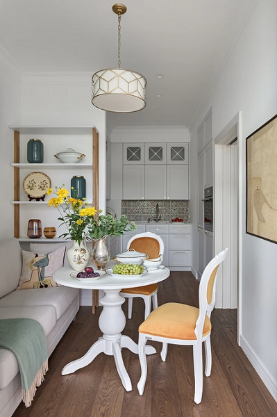 Оформляем стильный кухонный уголок: полезные советы, планировки и 72 фото