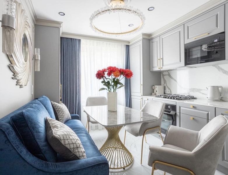 Оформляем стильный кухонный уголок: полезные советы, планировки и 72 фото