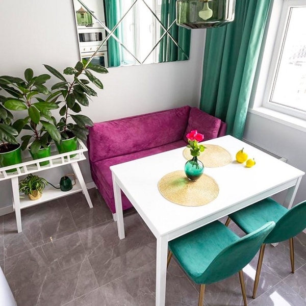 Оформляем стильный кухонный уголок: полезные советы, планировки и 72 фото