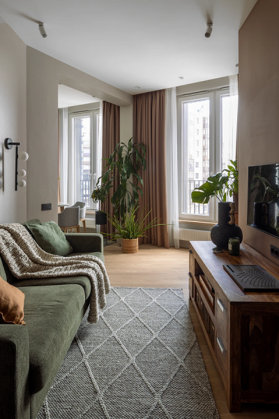 Шторы коричневого цвета: советы по выбору и 70 фото в интерьере