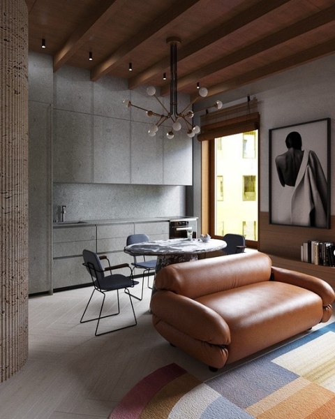 Шторы коричневого цвета: советы по выбору и 70 фото в интерьере