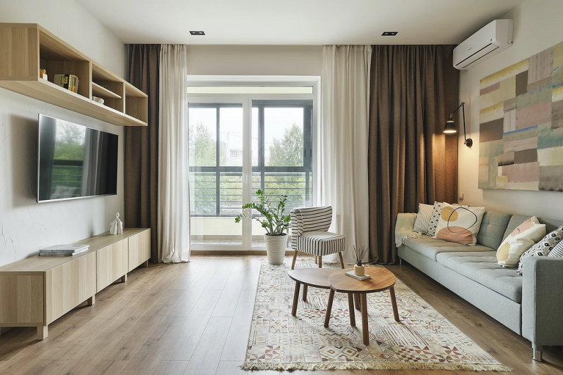 Шторы коричневого цвета: советы по выбору и 70 фото в интерьере