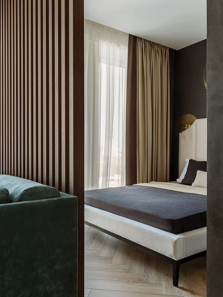 Шторы коричневого цвета: советы по выбору и 70 фото в интерьере