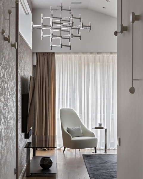 Шторы коричневого цвета: советы по выбору и 70 фото в интерьере