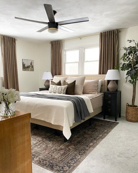 Шторы коричневого цвета: советы по выбору и 70 фото в интерьере