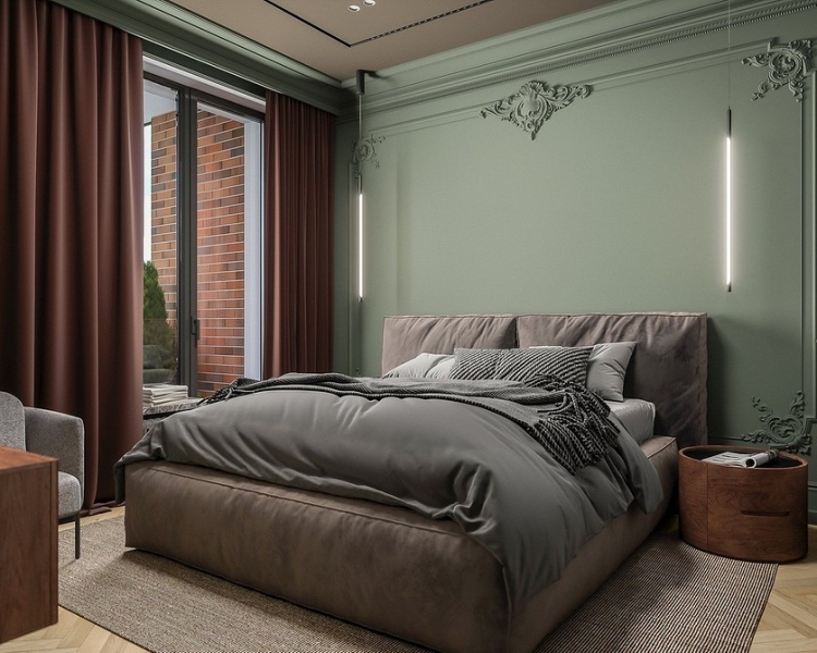 Шторы коричневого цвета: советы по выбору и 70 фото в интерьере